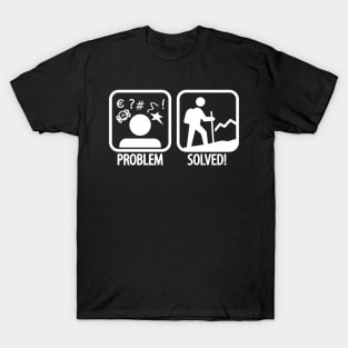 Camper: Problem, Solved Hiking T-Shirt